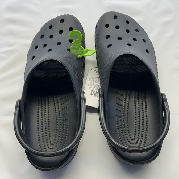 Croc Black Unisex Adult Classic Slip-On Sandals Men 10 Women 12 NEW w/Tags - Picture 8 of 8